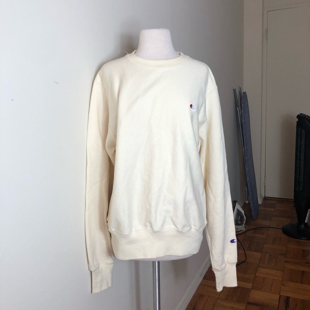 Champion Yellow Fleece Sweatshirt